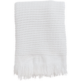 Hand Towel - Wave - White