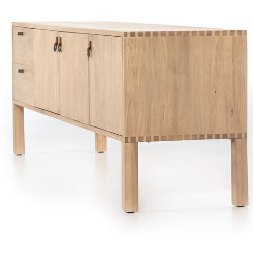 Isador Media Console - Dry Wash Poplar