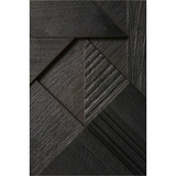 Teak Graphic TV Cupboard