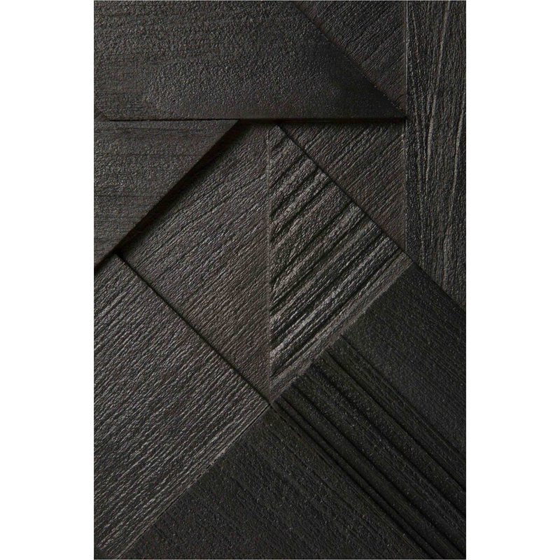 Teak Graphic TV Cupboard