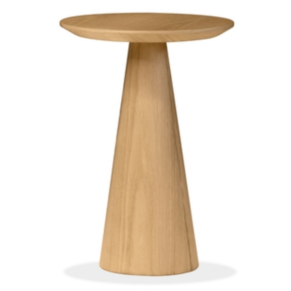 Tina Tall Accent Table in Natural White Oak