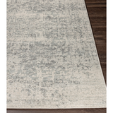 Harput Rug in Medium Gray/Light Beige