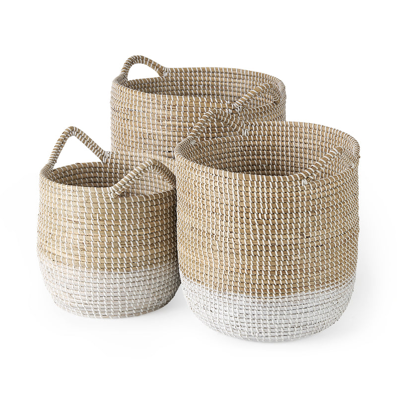 Maddie Baskets - White