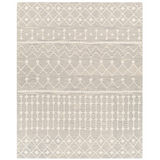 Izmir Area Rug - Medium Grey/Ivory