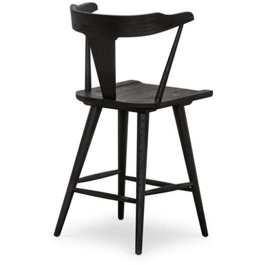 Ripley Counter Stool - Black Oak