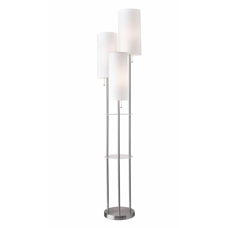 Trio Shelf Floor Lamp