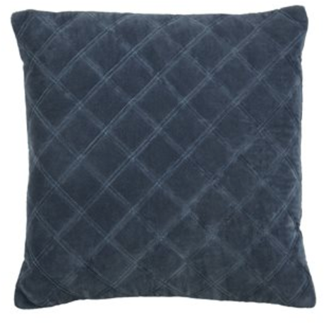 Square Navy Cushion 18 x 18