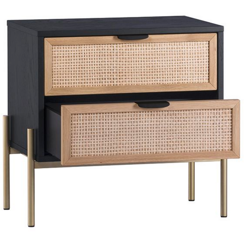 Avida Nightstand in Black