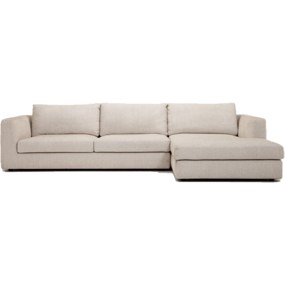 Cello 2 piece sectional with right hand facing chaise