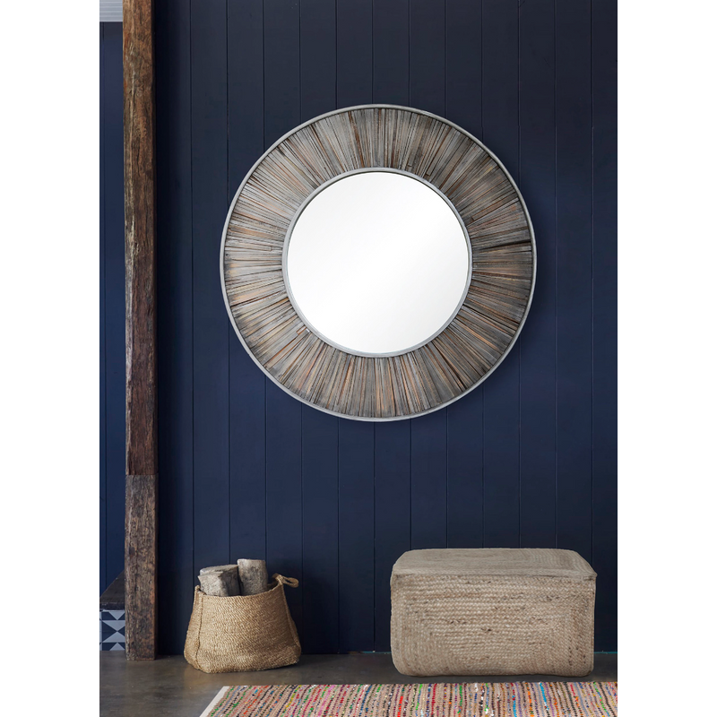 Burst 48" Round Mirror