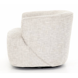 Mila Swivel Chair in Brazos Dove