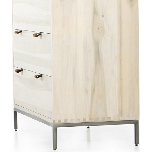 Trey 5 Drawer Dresser in Dove Poplar