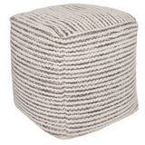 Bohemian Peek Pouf