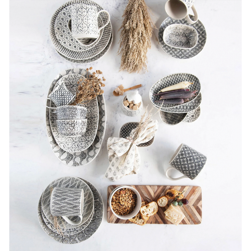 Hand-Stamped Bowl