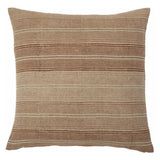 Nora Stripe Cushion - Saffron