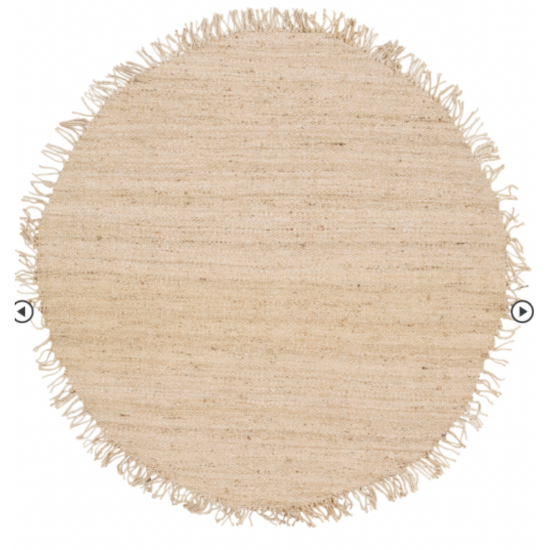 Jute Bleached Area Rug