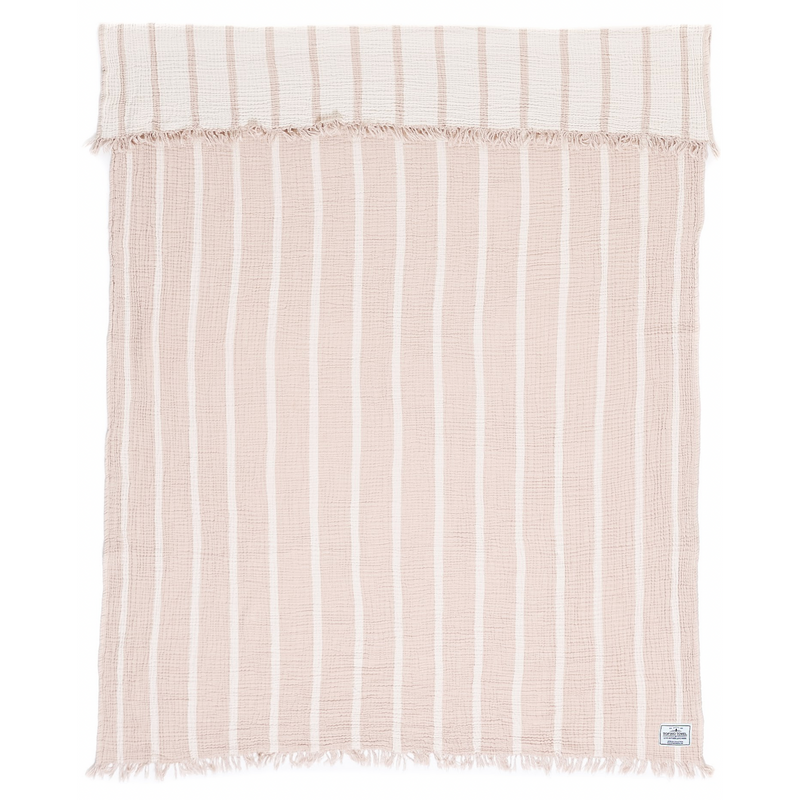 Tofino Towel Co - Turkish Throw 100% cotton The Ahoy - Beige