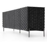 Raffael Media Console - Black Wash