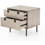 Carly 2 Drawer Nightstand