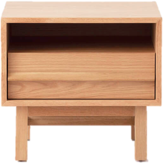 Marcel Open Shelf Nightstand