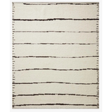 Roman Rug - Ivory / Black