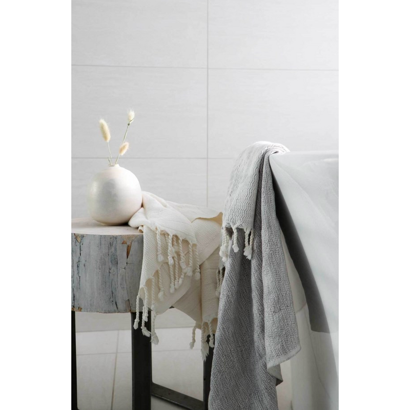 Hand Towel - Bamboo - Cream