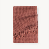 Stonewashed Waffle Hand Towel - Terra