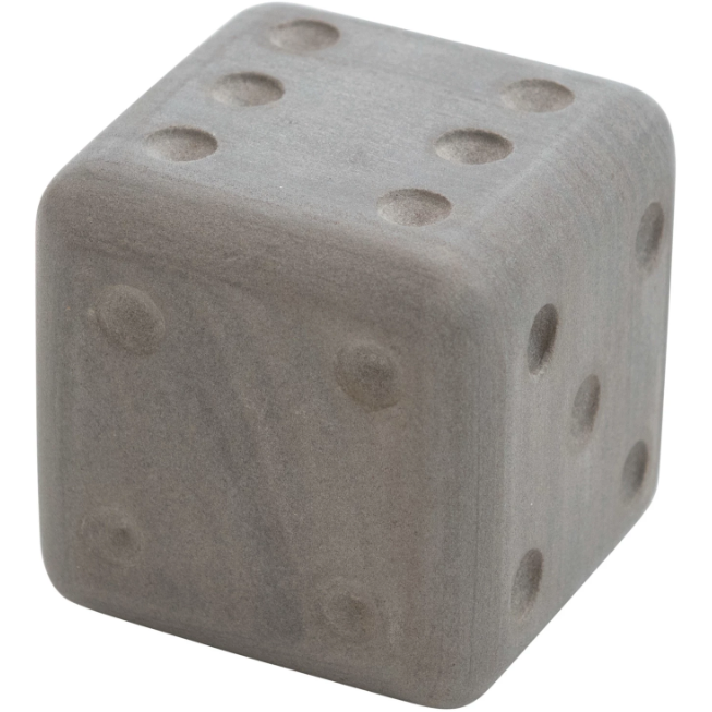 Hand Carved Sandstone Dice