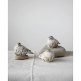 Resin Bird with Cement Moss Finish