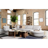 Bingham End Table with Distressed Iron Top