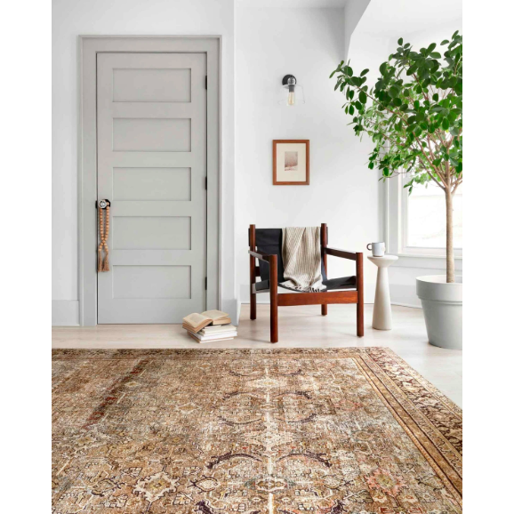 Layla Rug - Olive / Charcoal