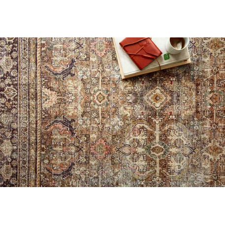 Layla Rug - Olive / Charcoal