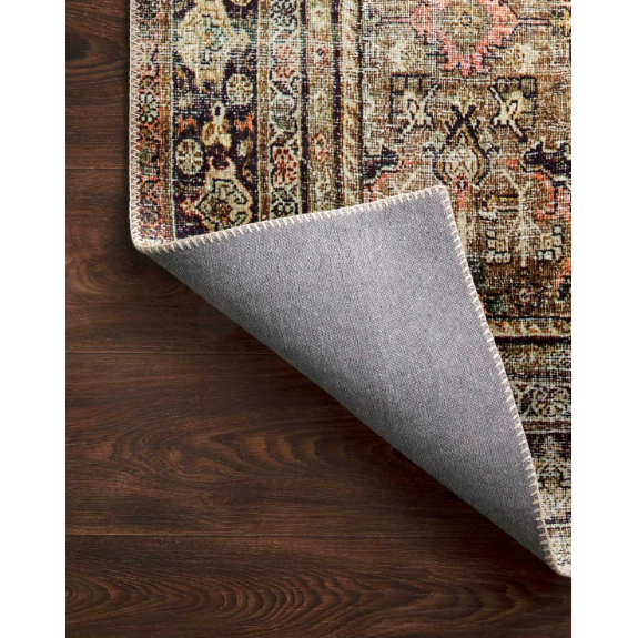 Layla Rug - Olive / Charcoal