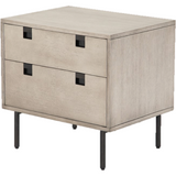 Carly 2 Drawer Nightstand