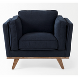 Brooke Navy Blue Chair