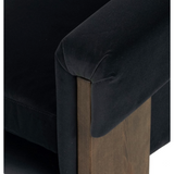 Cairo Chair - Modern Velvet Smoke