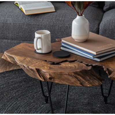 Natura Hairpin Coffee Table