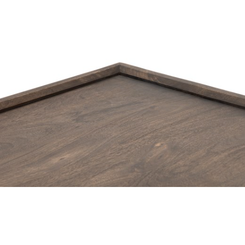 Drake Coffee Table - Aged Brown