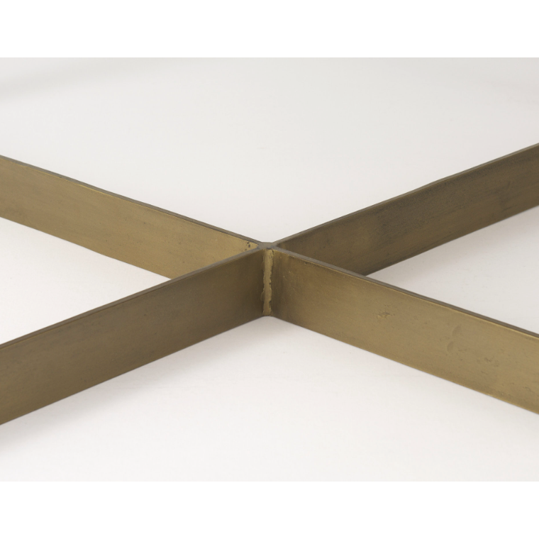Faye Light Brown Wood Coffee Table