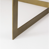Faye Light Brown Wood Coffee Table