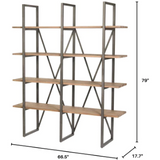 Kenya Cain Large Rack - Watered Grey/ Steel