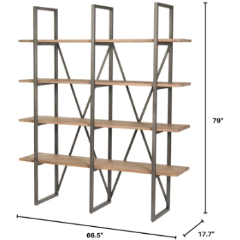 Kenya Cain Large Rack - Watered Grey/ Steel