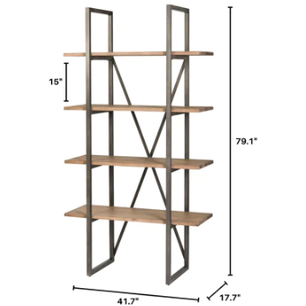 Kenya Cain Small Rack - Watered Grey/ Steel