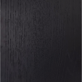 Tolle Cabinet - Matte Black with Drifted Oak