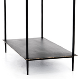 Trula Bookshelf- Rubbed Black