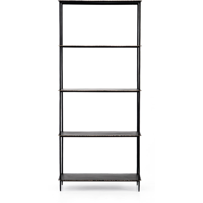 Trula Bookshelf- Rubbed Black