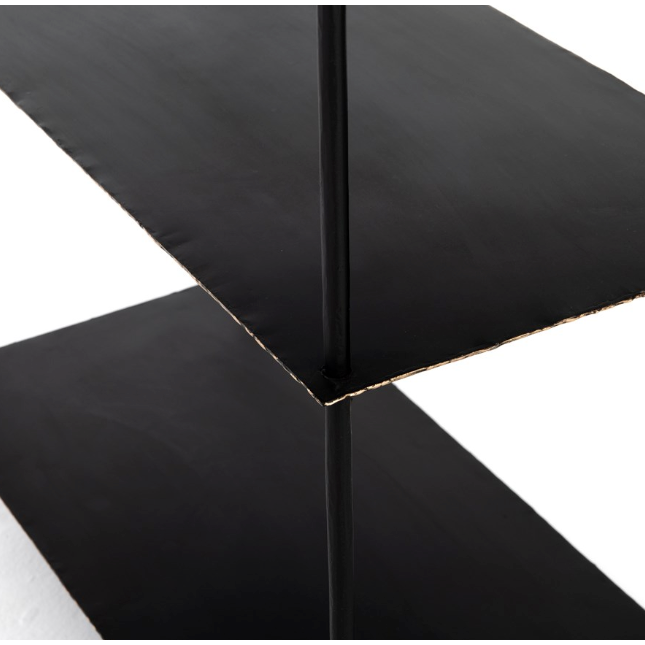 Trula Bookshelf- Rubbed Black