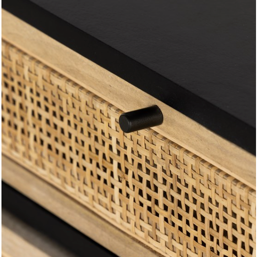 Carmel Desk - Black Wash