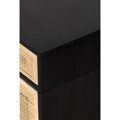 Carmel Desk - Black Wash