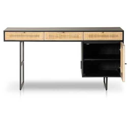 Carmel Desk - Black Wash
